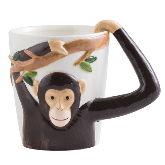 Animal Coffee Mugs - Monkey